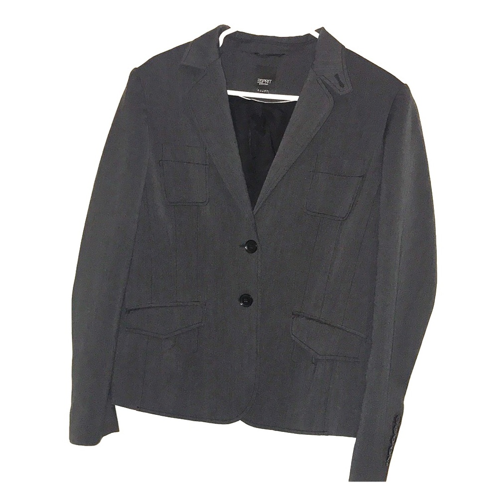 EUC Blazer - dark grey size 12